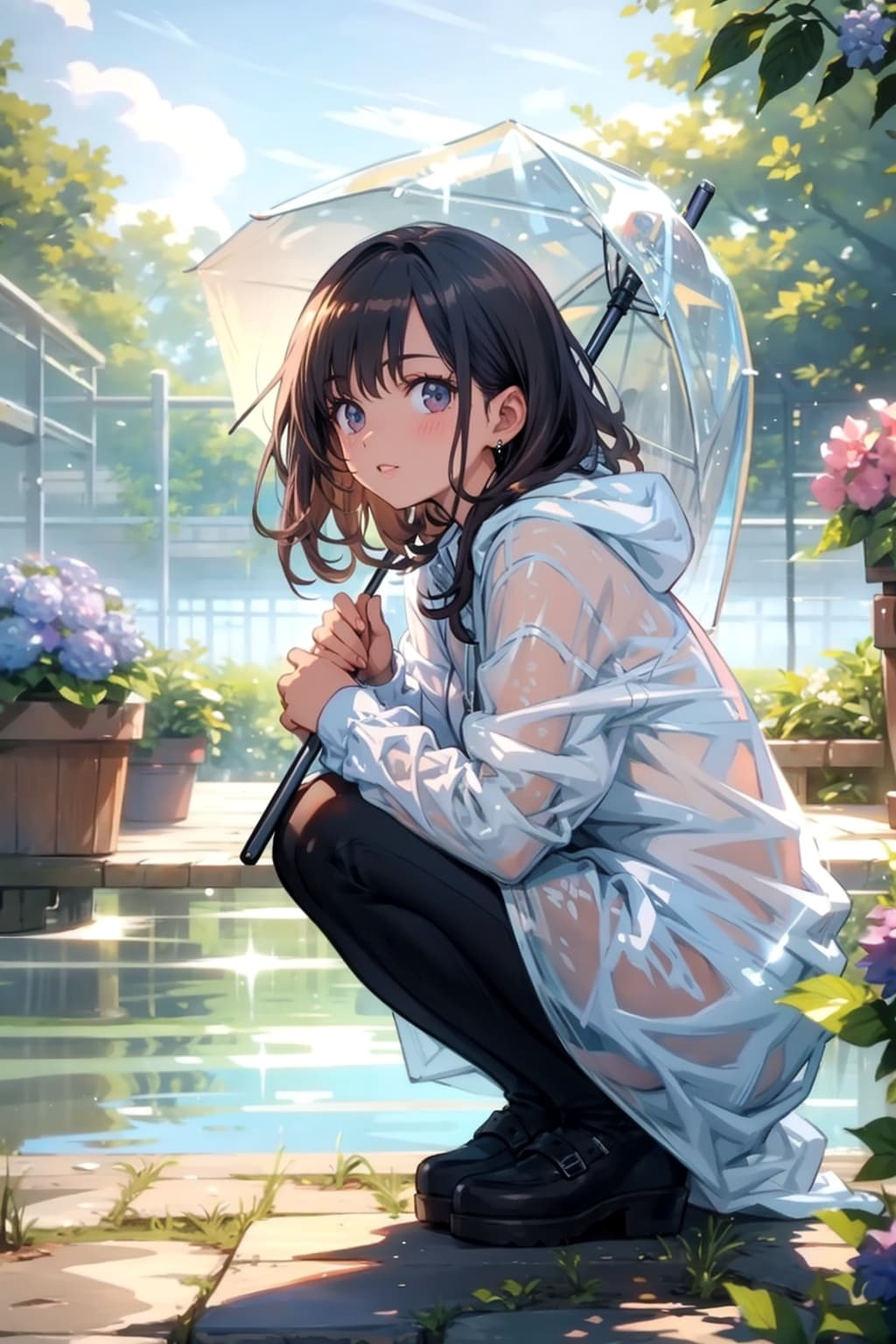 雨あがった