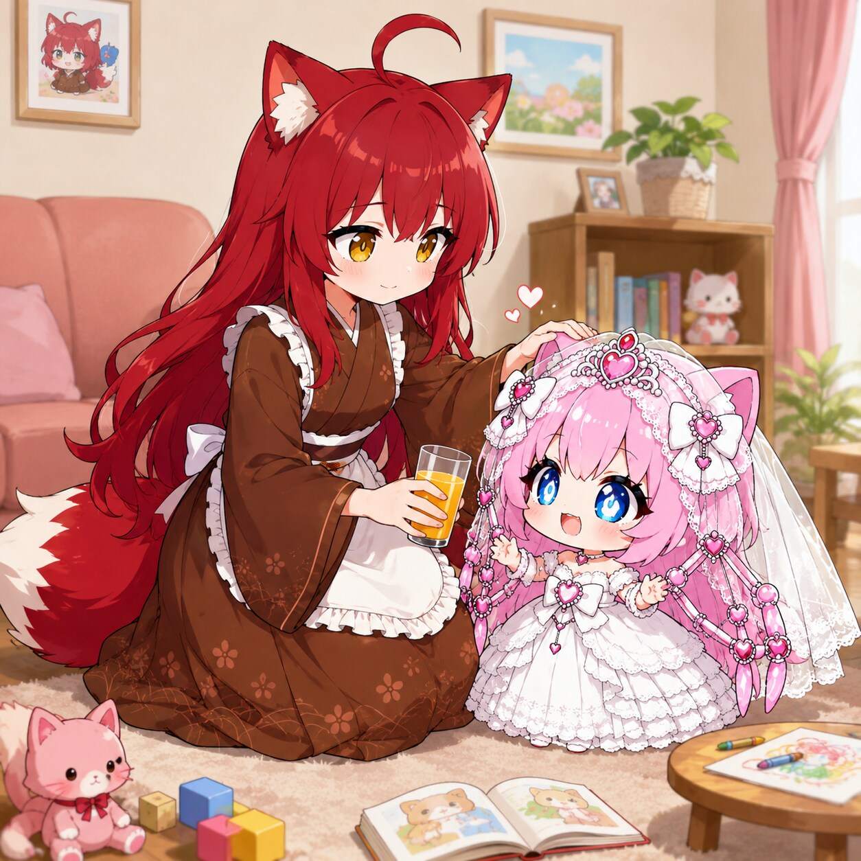 アルにゃ・ポケットと瑞藻（みずも）さん