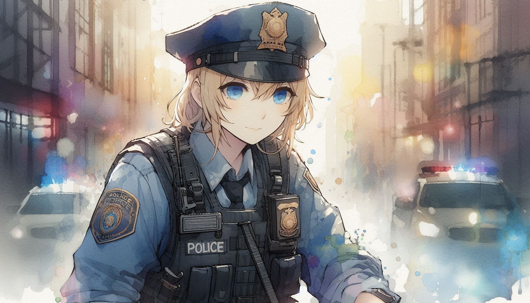 職質ポリスちゃん (ポリス13) | の人気AIイラスト・グラビア