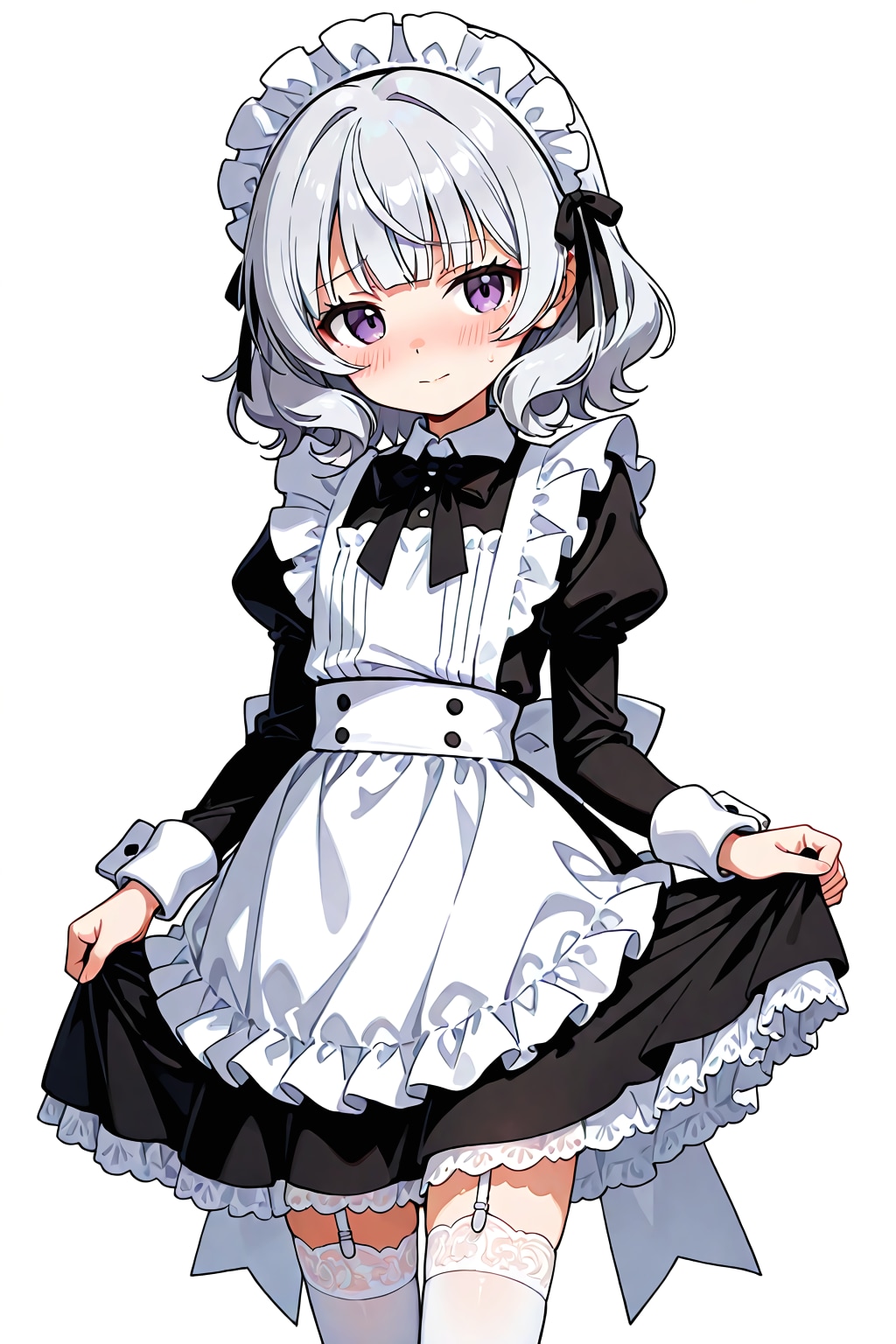 メイドの恩返し | の人気AIイラスト・グラビア