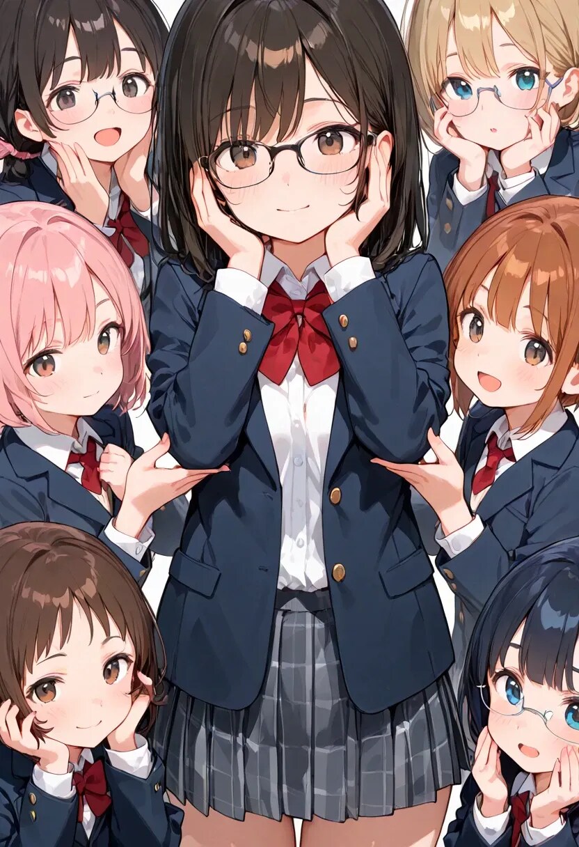 帰ってきた眼鏡さんちやほやw
