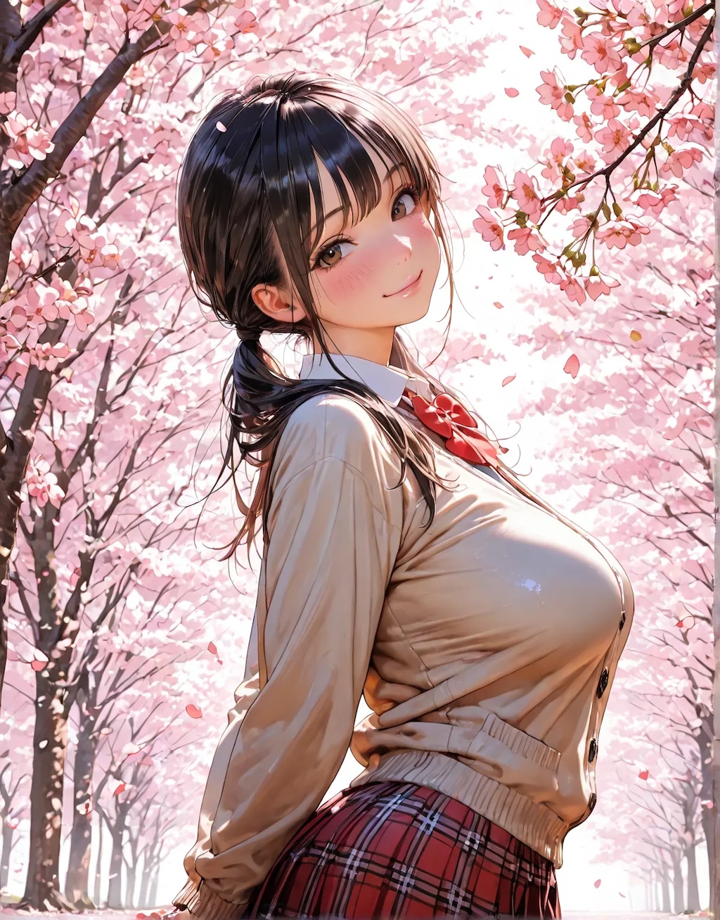 桜の季節。少女の記憶🥰