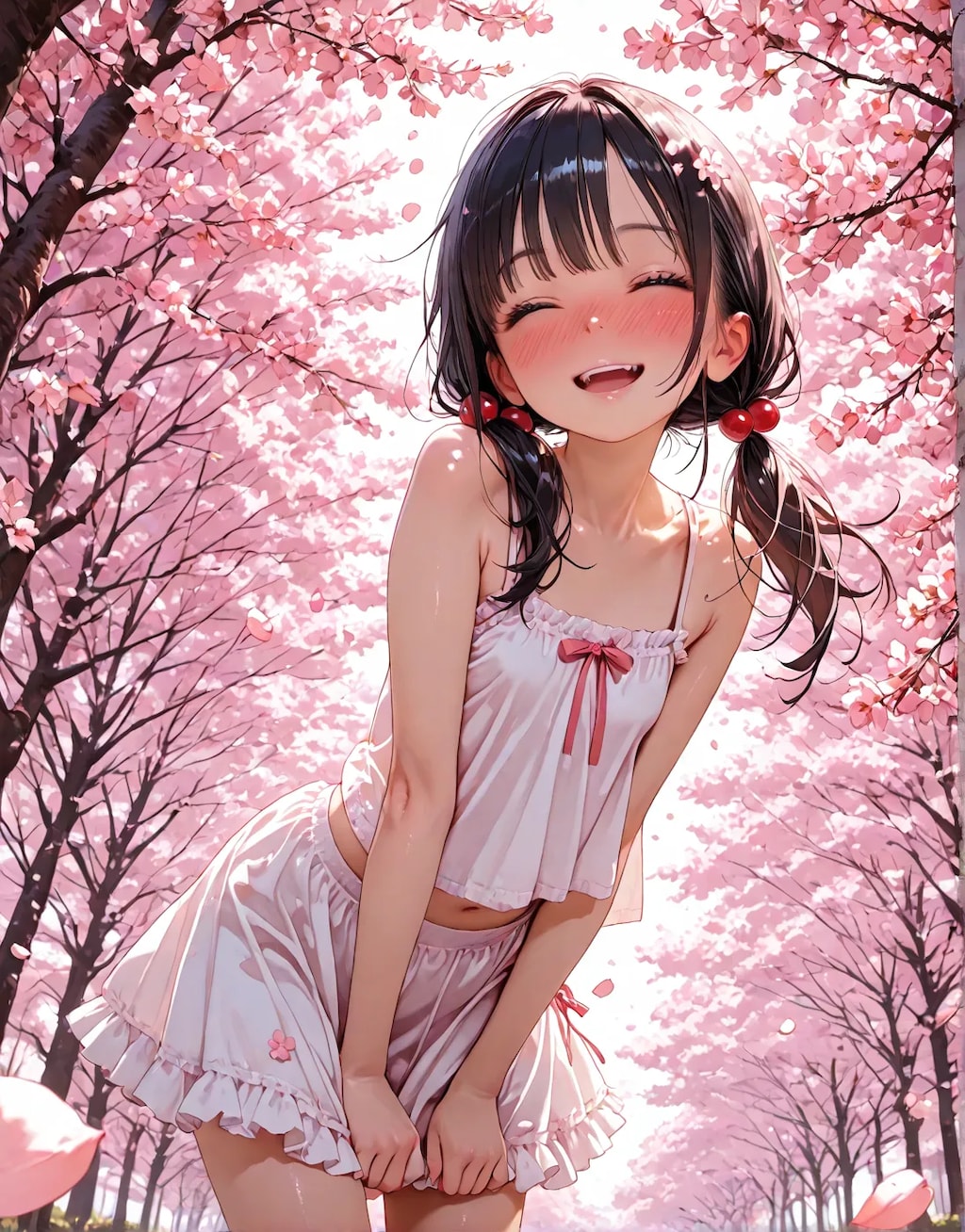 桜の季節。少女の記憶🥰