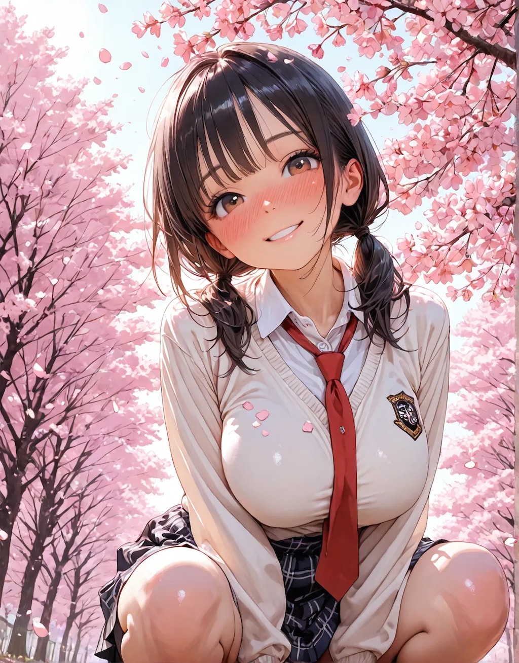 桜の季節。少女の記憶🥰