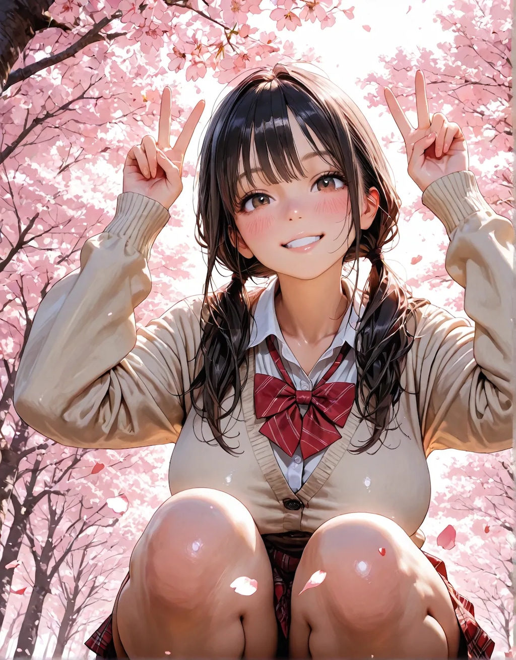 桜の季節。少女の記憶🥰