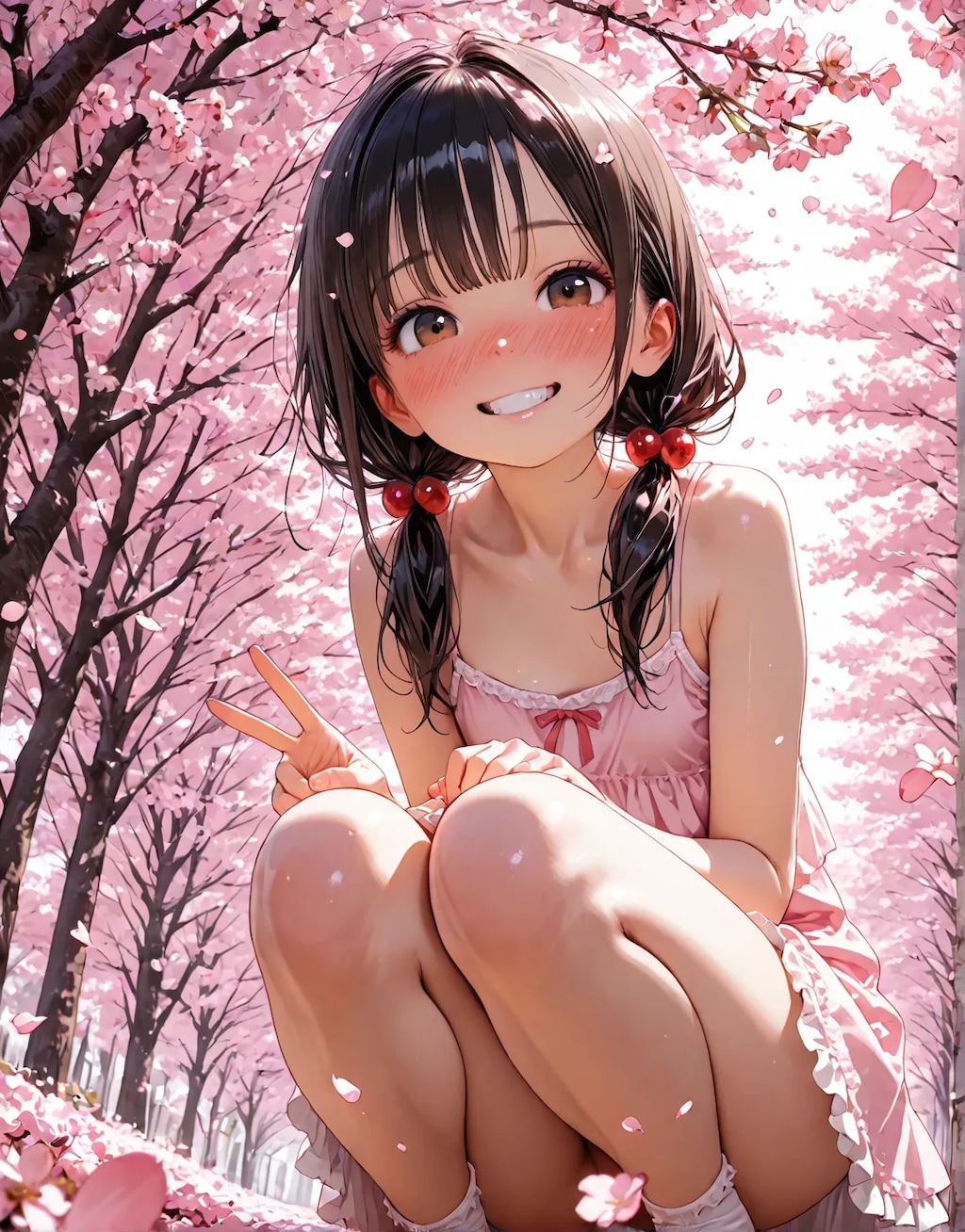 桜の季節。少女の記憶🥰