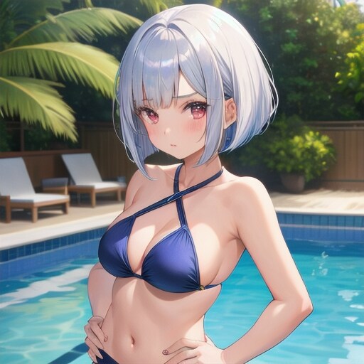 水着の女の子