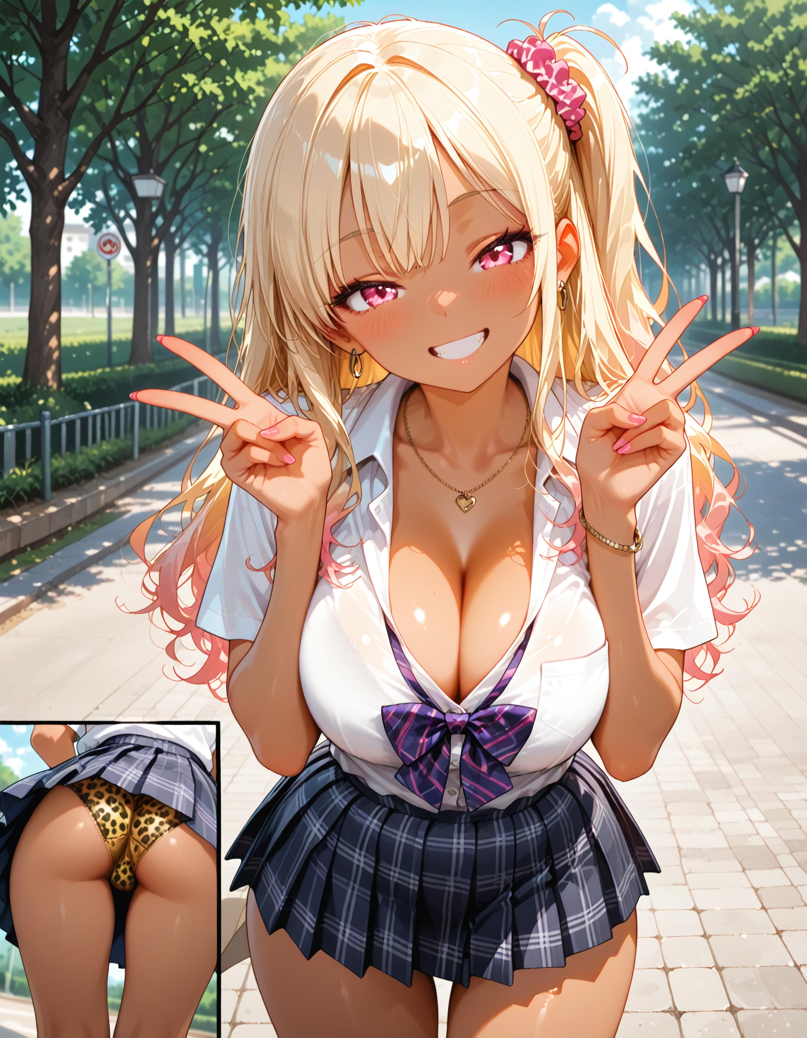 ギャルとパンツ