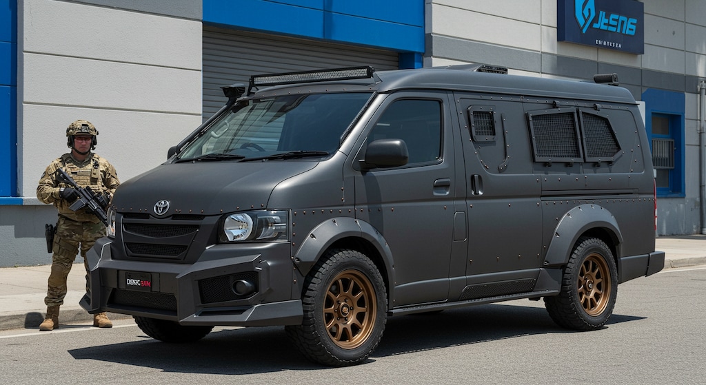 ハイエース現金輸送車