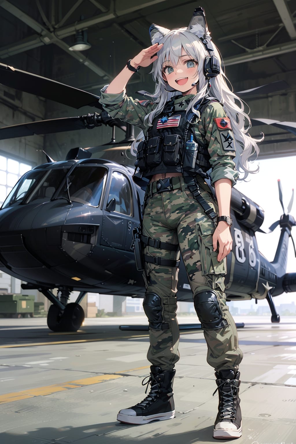 よし✨フライト準備完了🐺🎶 | の人気AIイラスト・グラビア