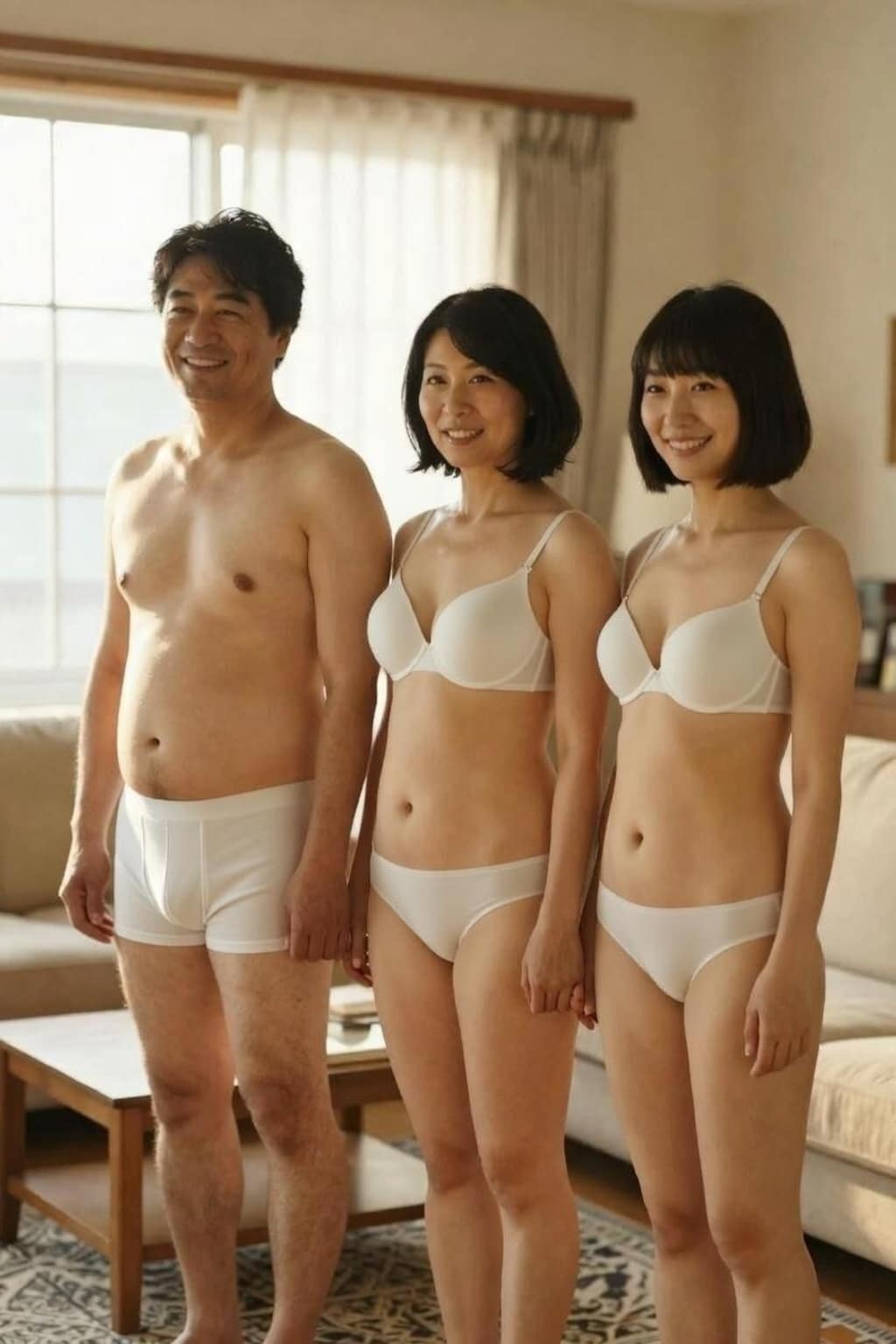 「陰毛家族の写真」