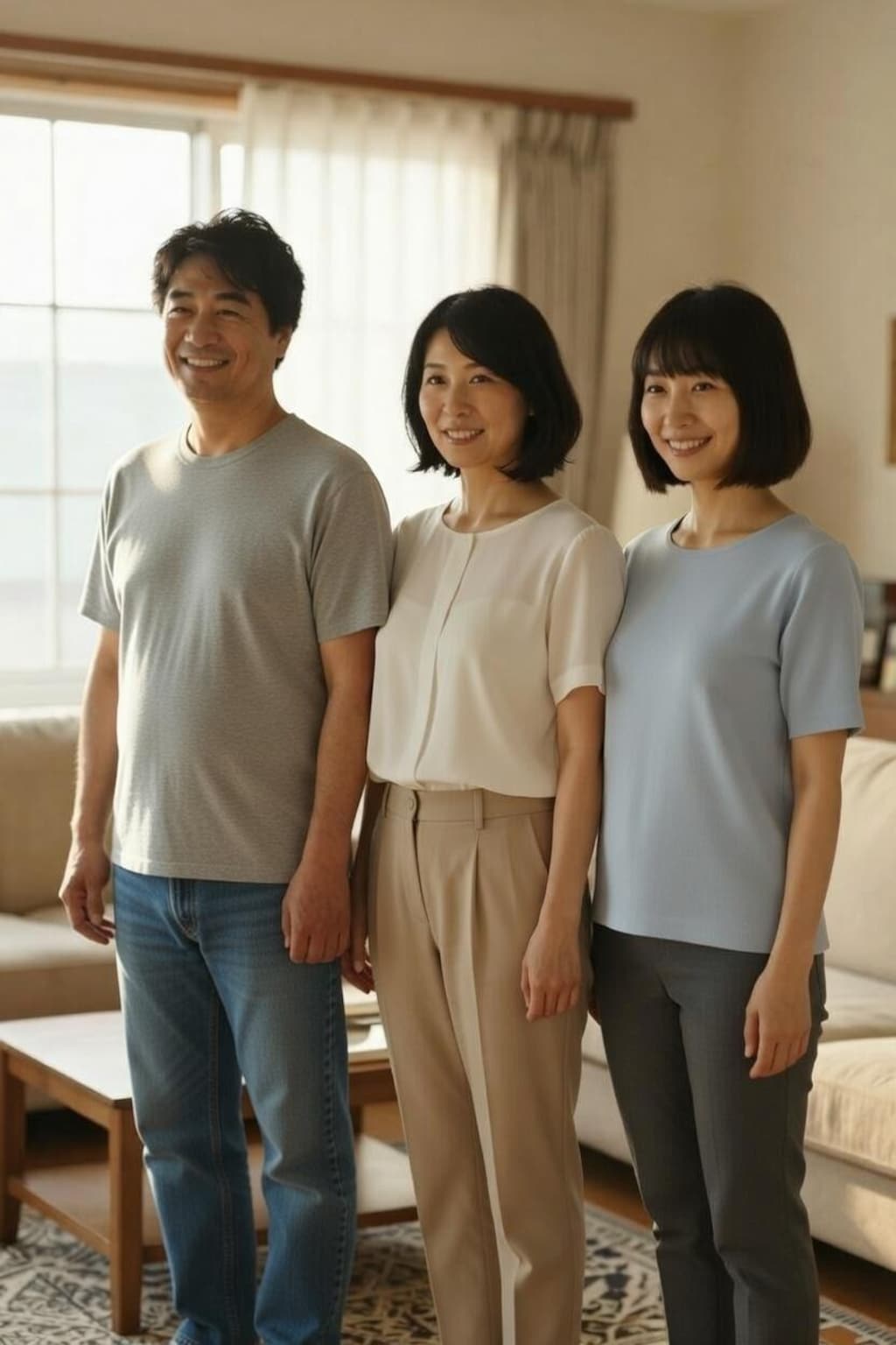 「陰毛家族の写真」