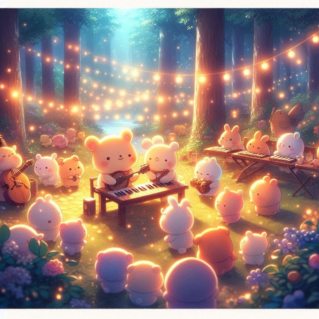 森の中の演奏会