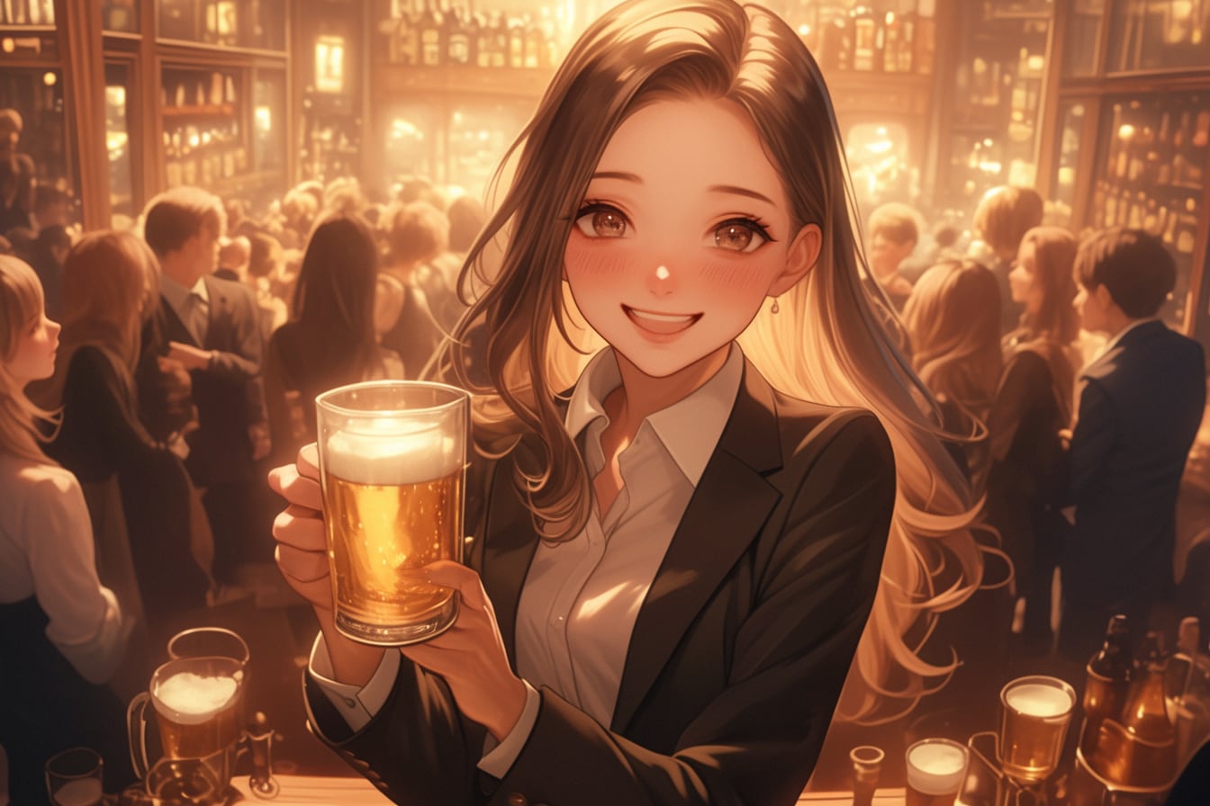 乾杯‼️🍻✨435 | の人気AIイラスト・グラビア