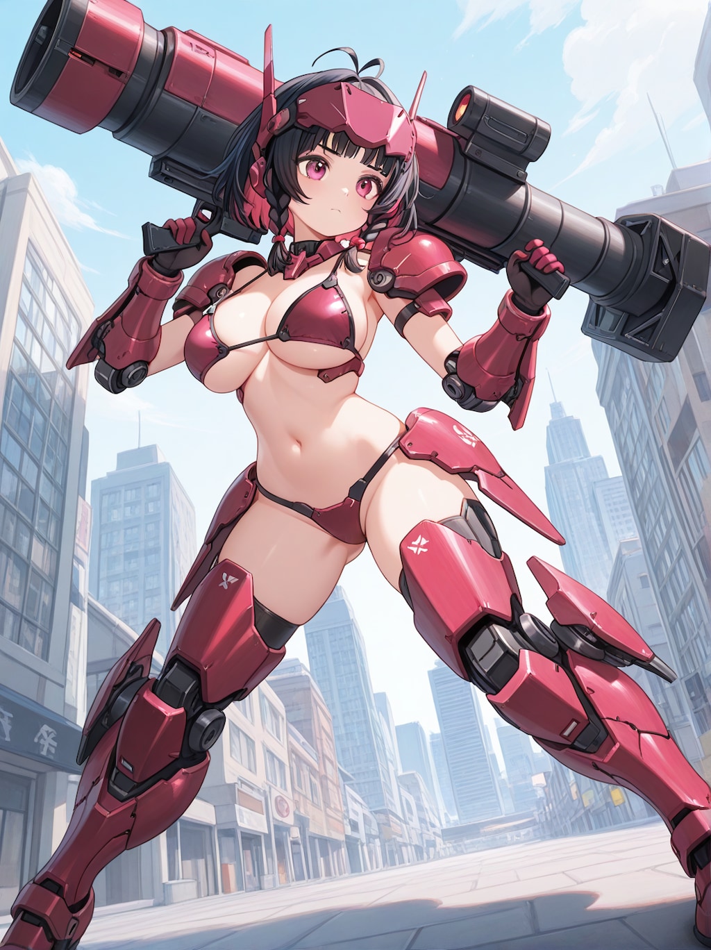 出動！ビキニアーマースクワット！！