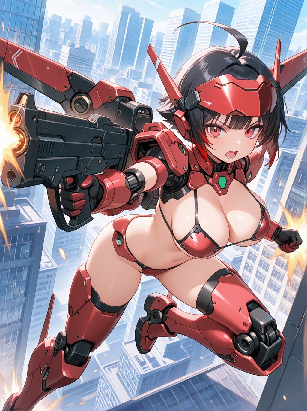出動！ビキニアーマースクワット！！