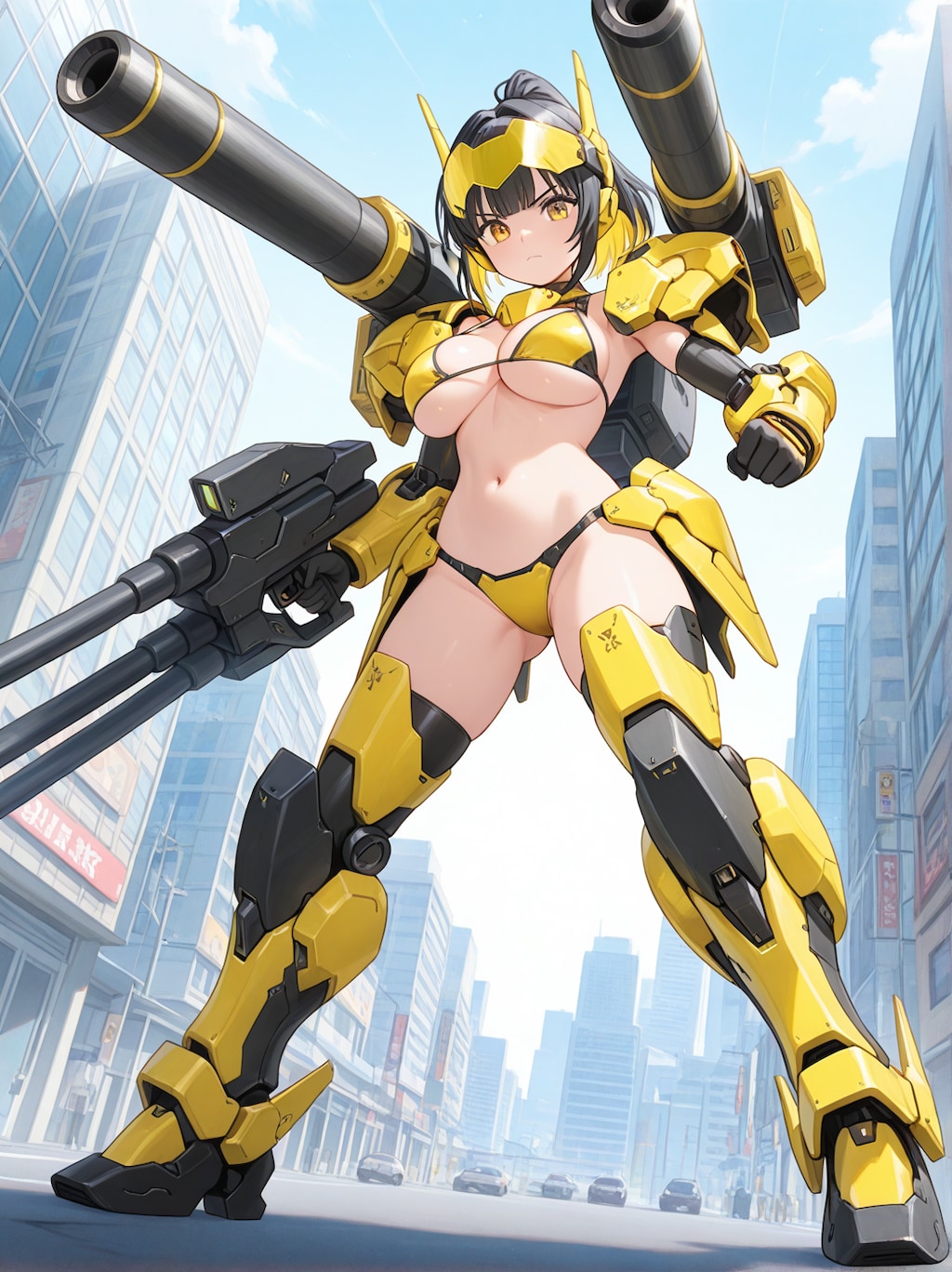 出動！ビキニアーマースクワット！！