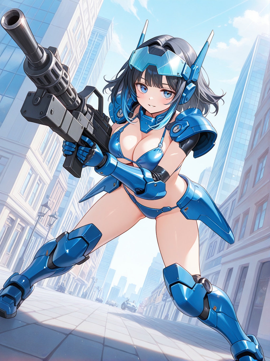 出動！ビキニアーマースクワット！！
