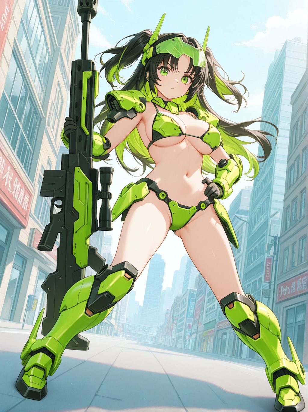 出動！ビキニアーマースクワット！！