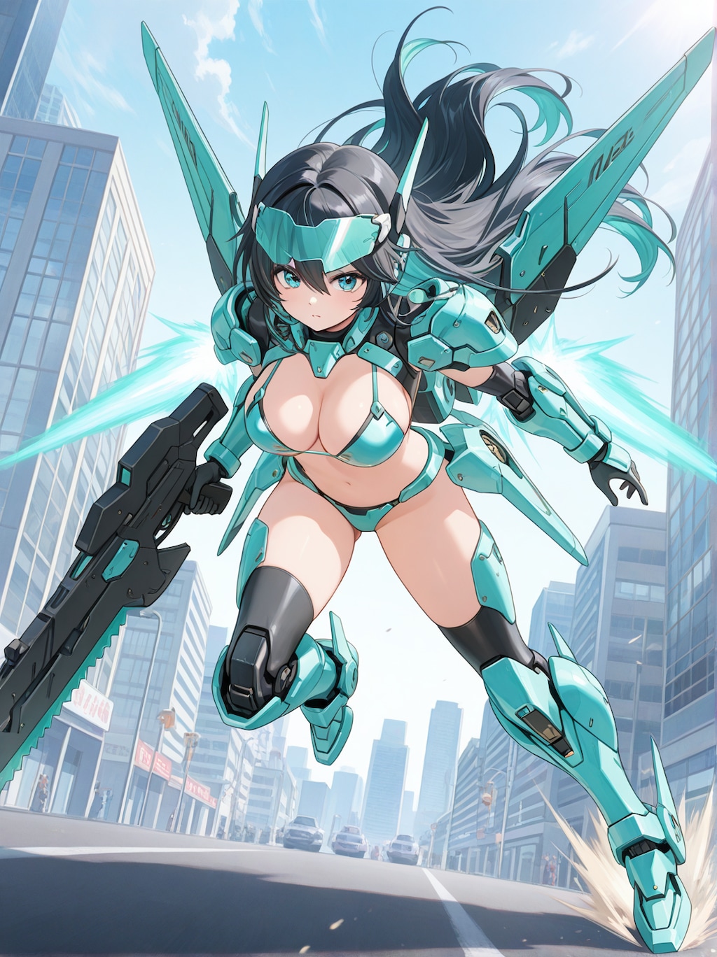 出動！ビキニアーマースクワット！！