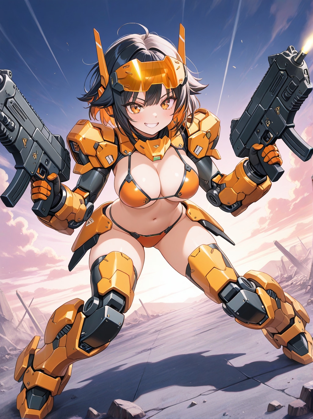 出動！ビキニアーマースクワット！！