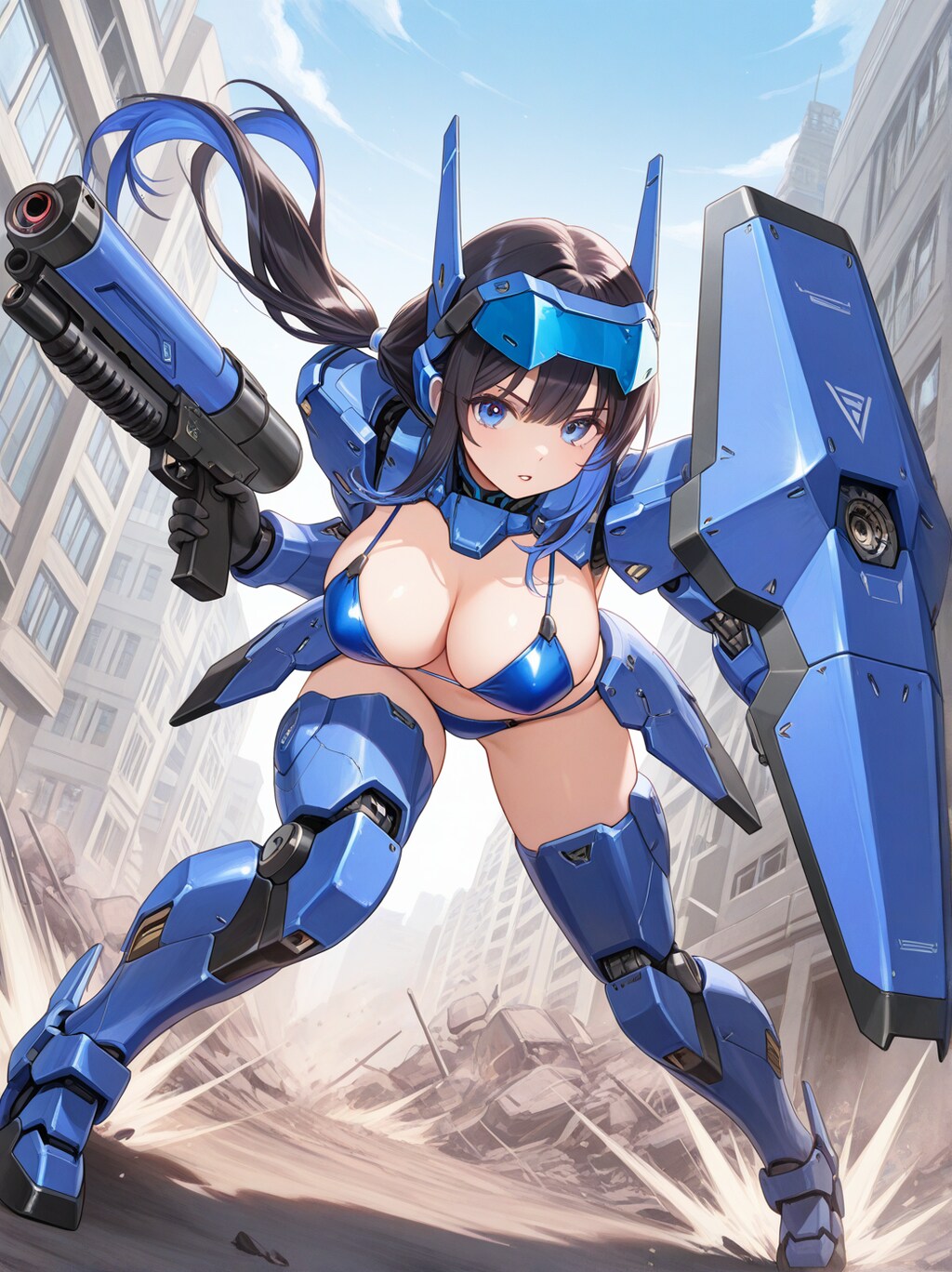 出動！ビキニアーマースクワット！！