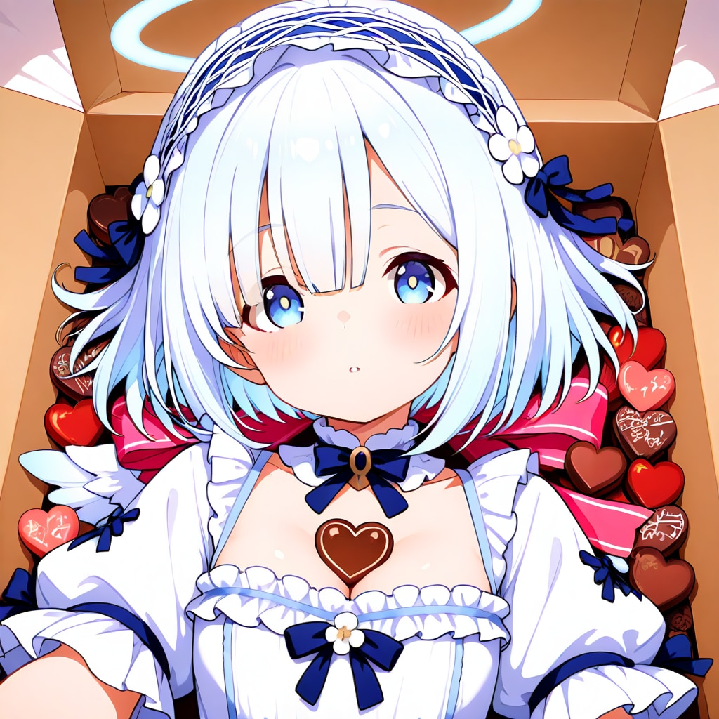 チョコレートをお届け | の人気AIイラスト・グラビア