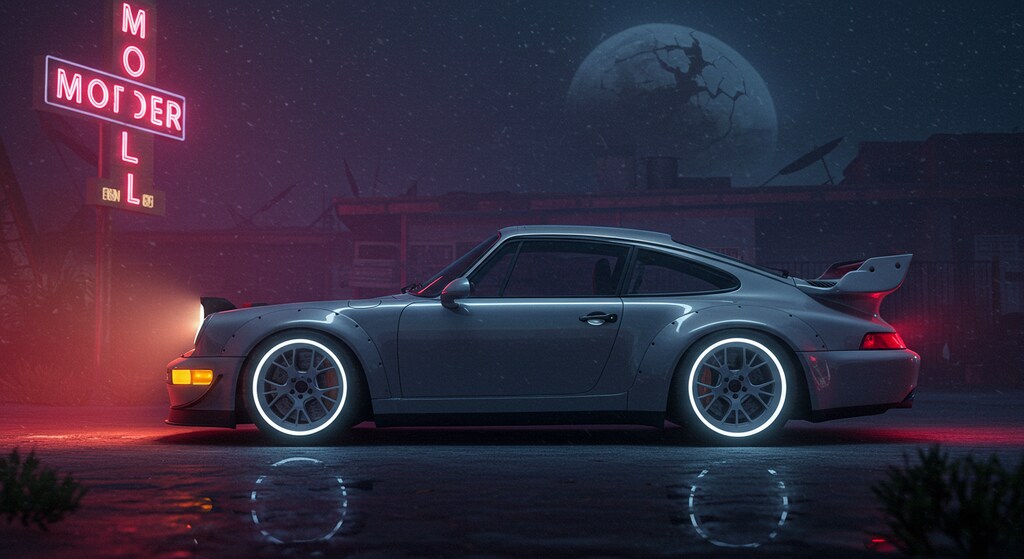 プロンプトお借りして再現シリーズ　車編10