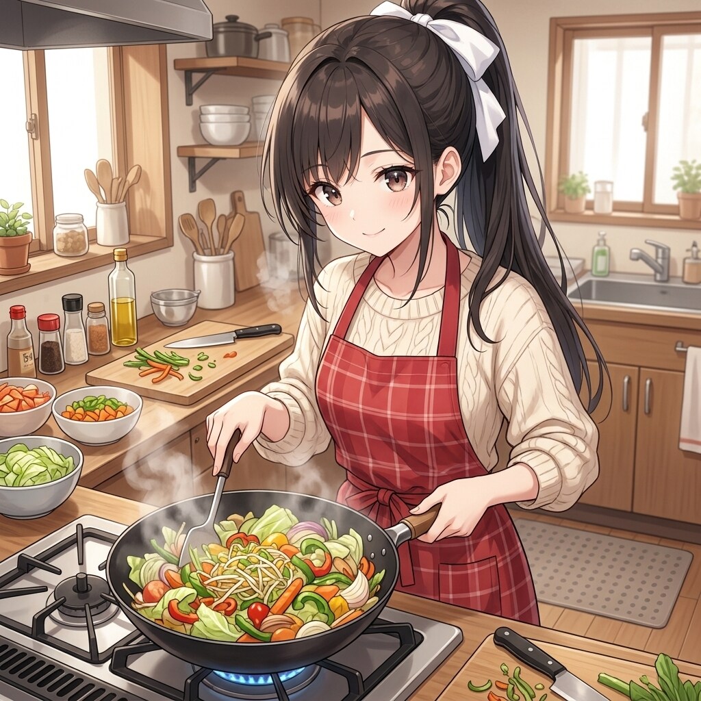 野菜炒め | の人気AIイラスト・グラビア