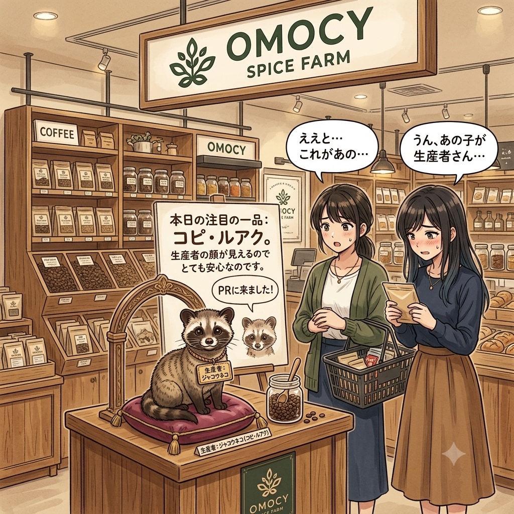 生産者(猫)の顔が見える！コピ・ルアク特集☕️
