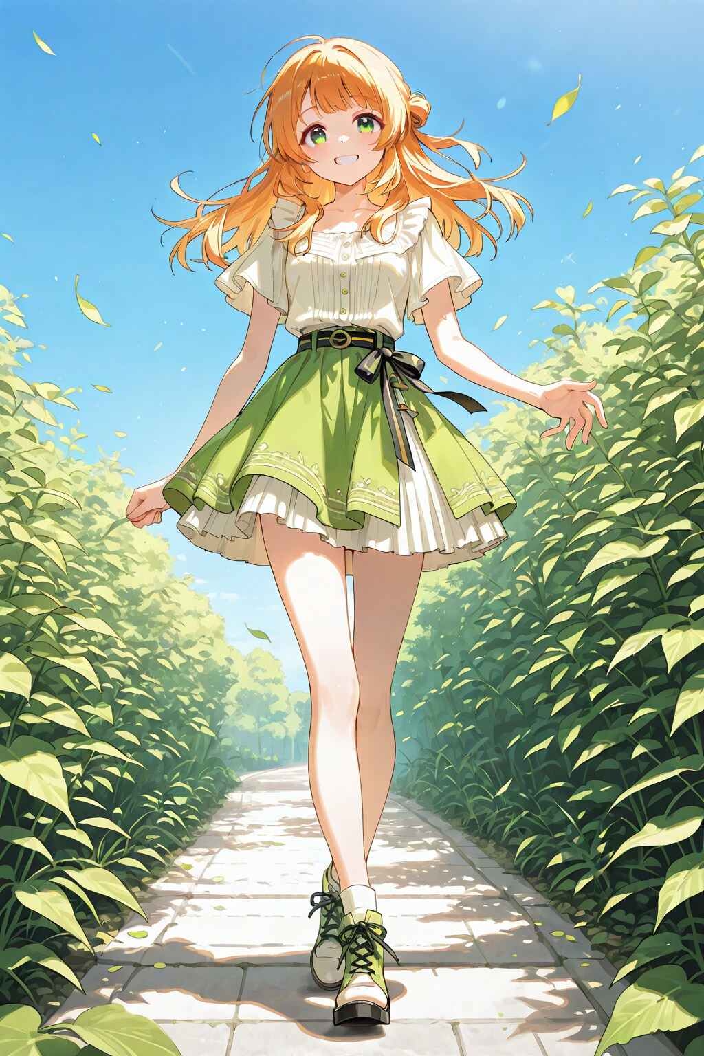 天気のいい日は、出かけよう。