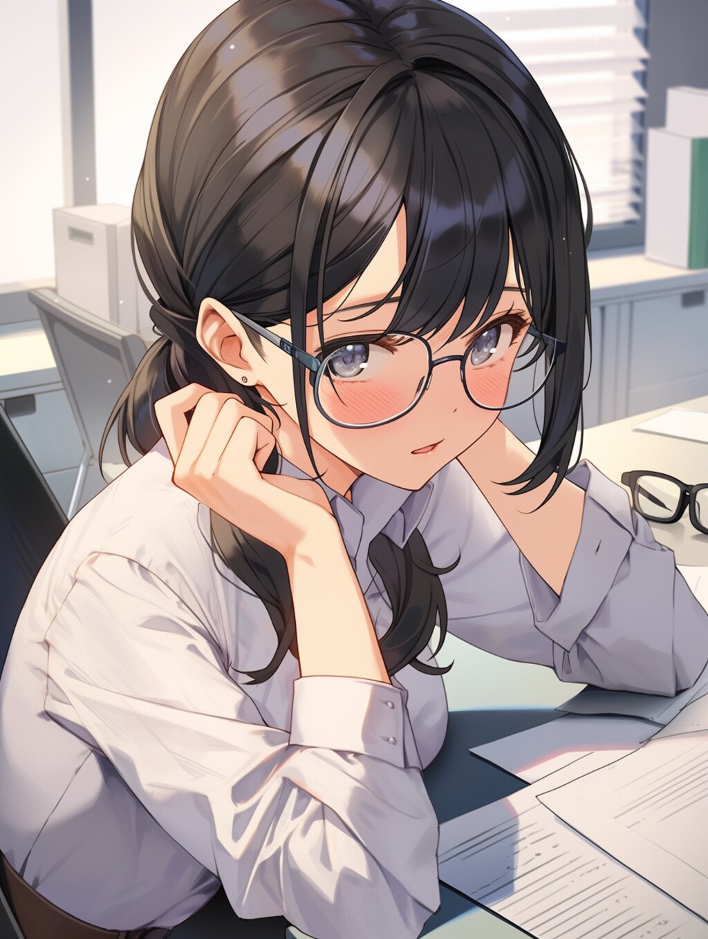 仕事進まない…