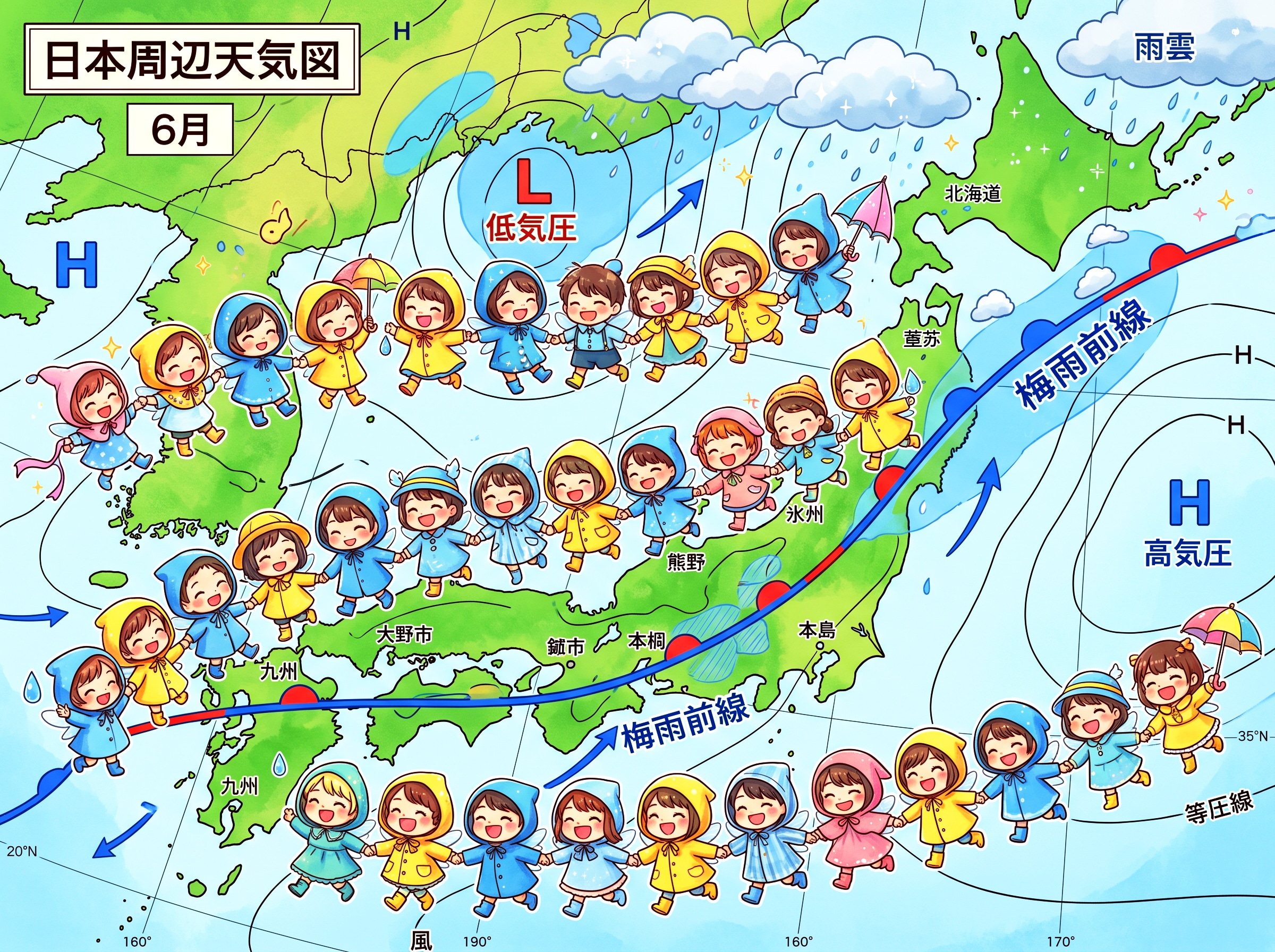 梅雨前線