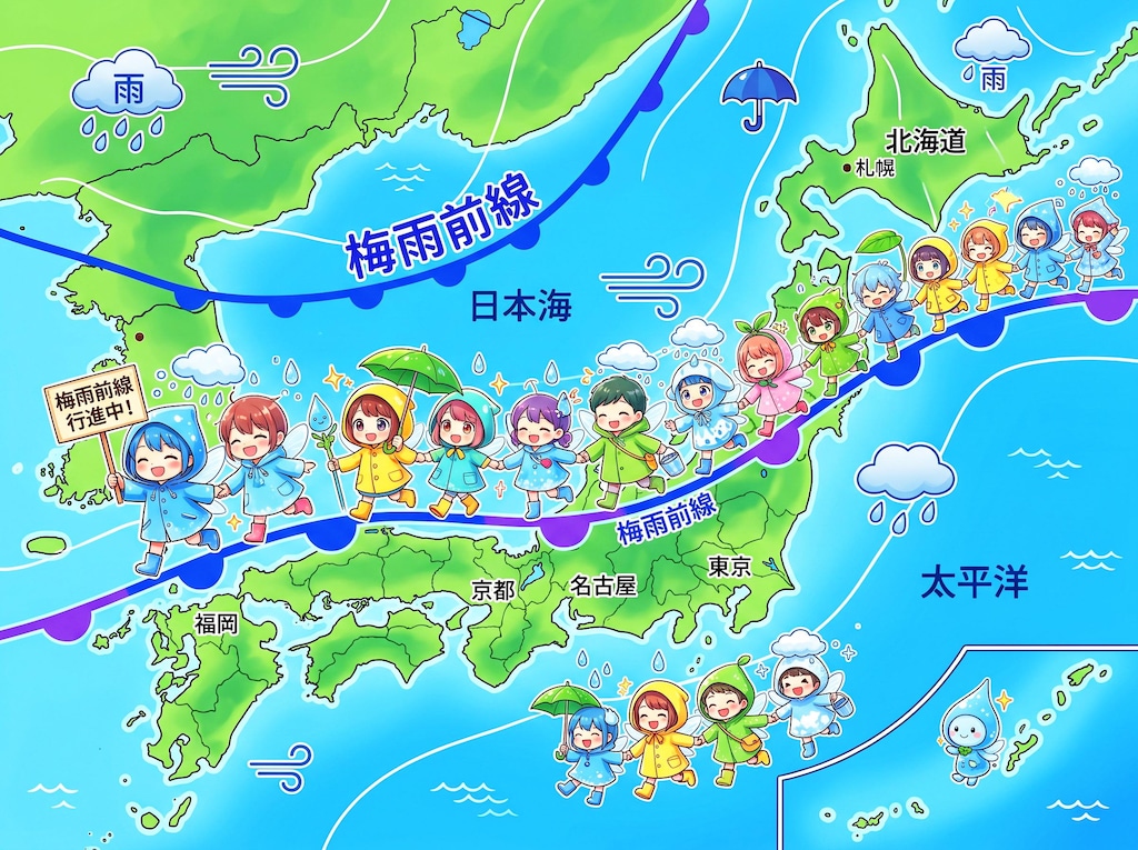 梅雨前線