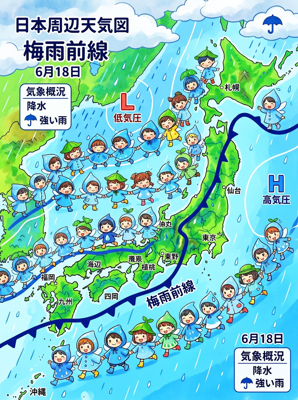 梅雨前線