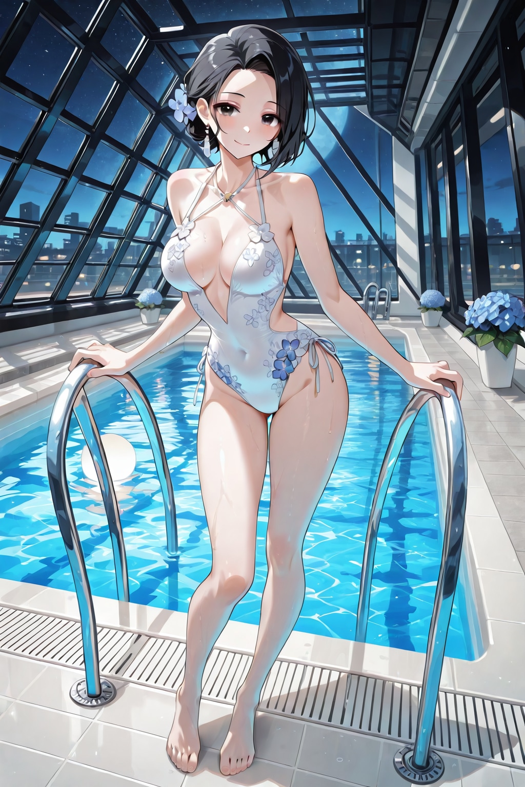 新作の水着
