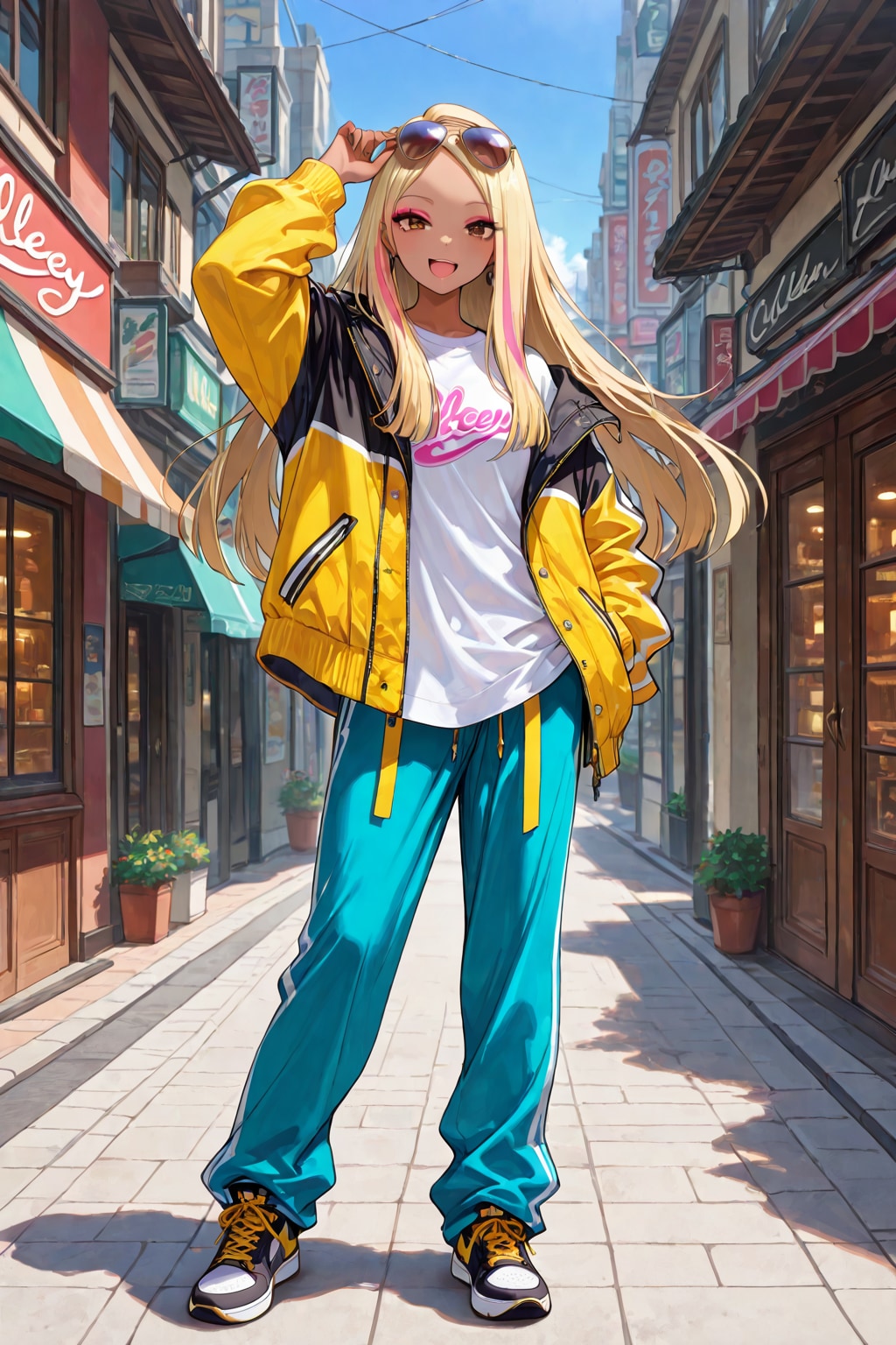 ストリートの彼女