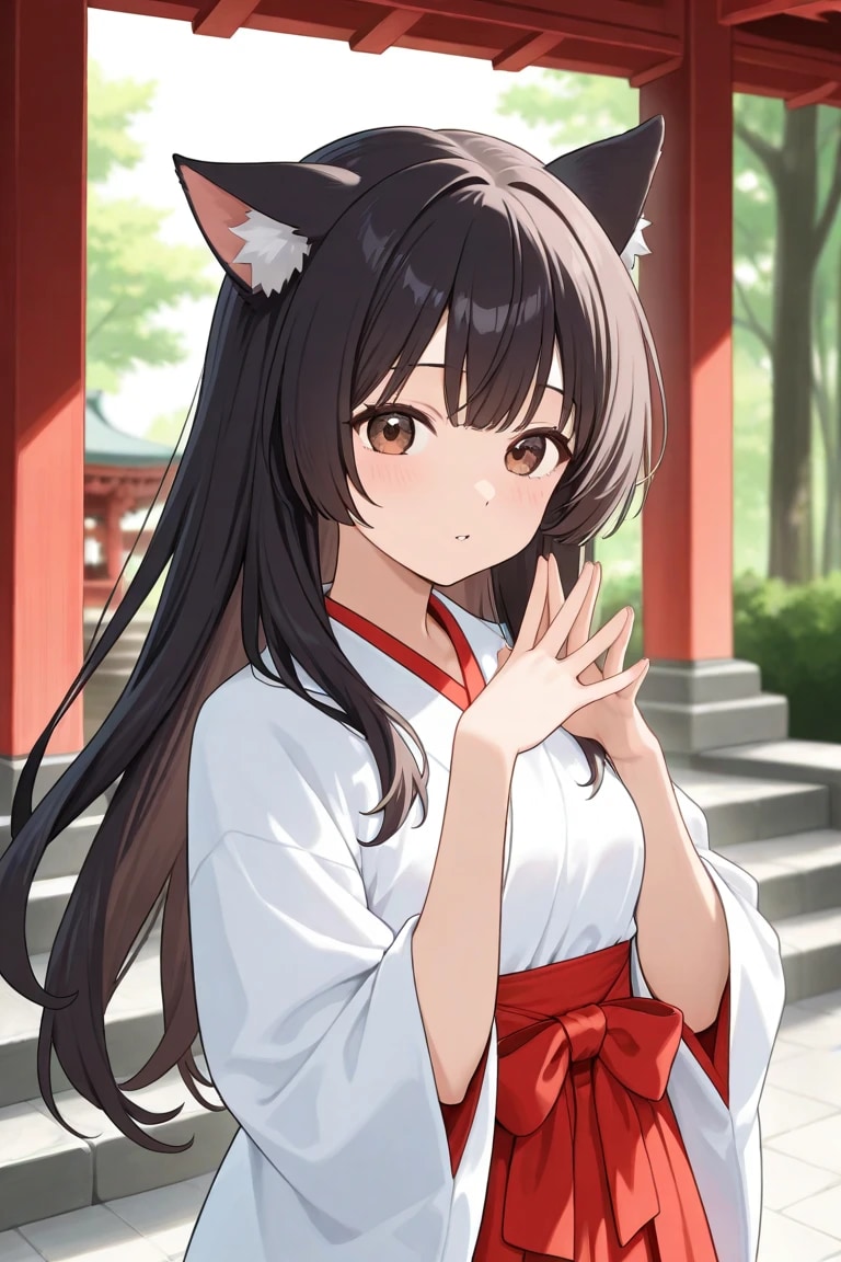 【ケモ耳】さくらちゃん160 | の人気AIイラスト・グラビア