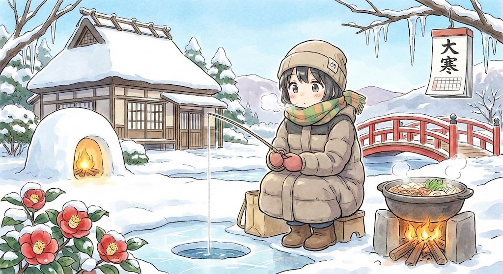 今日は「大寒」