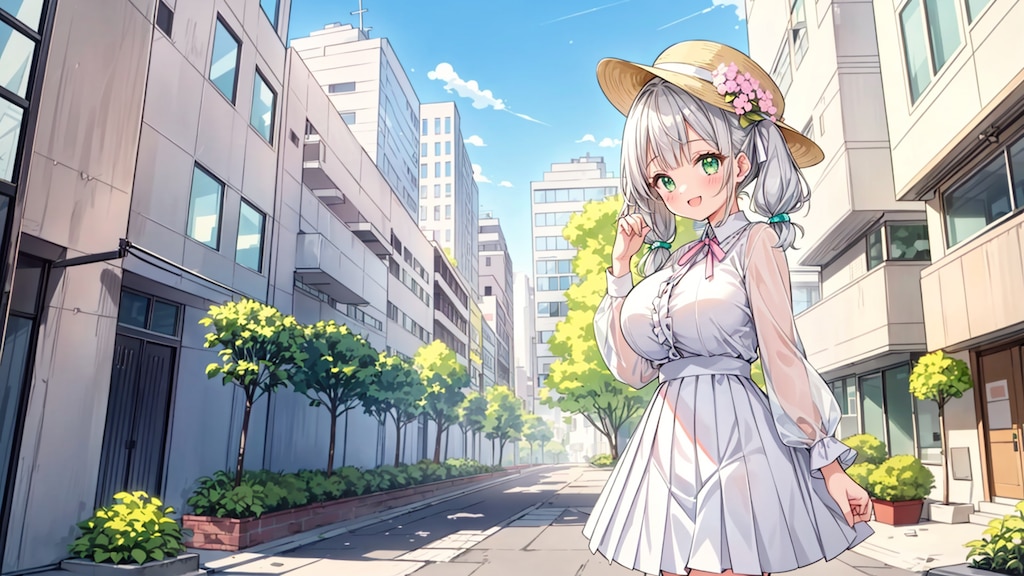 さんぽ中