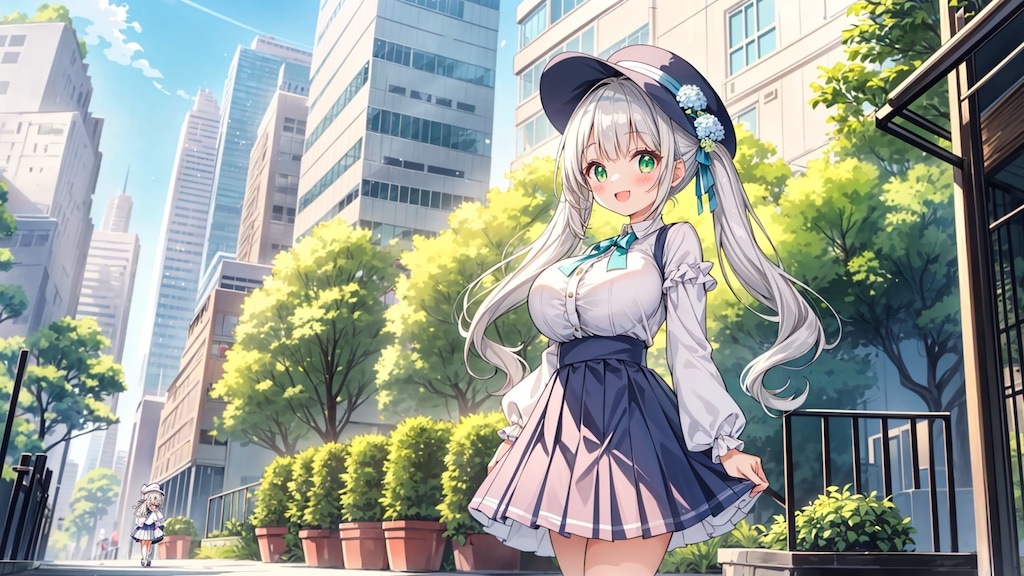 さんぽ中