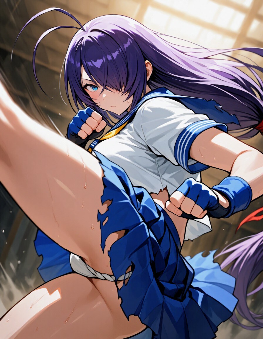 関羽さんハイキックふんどし02