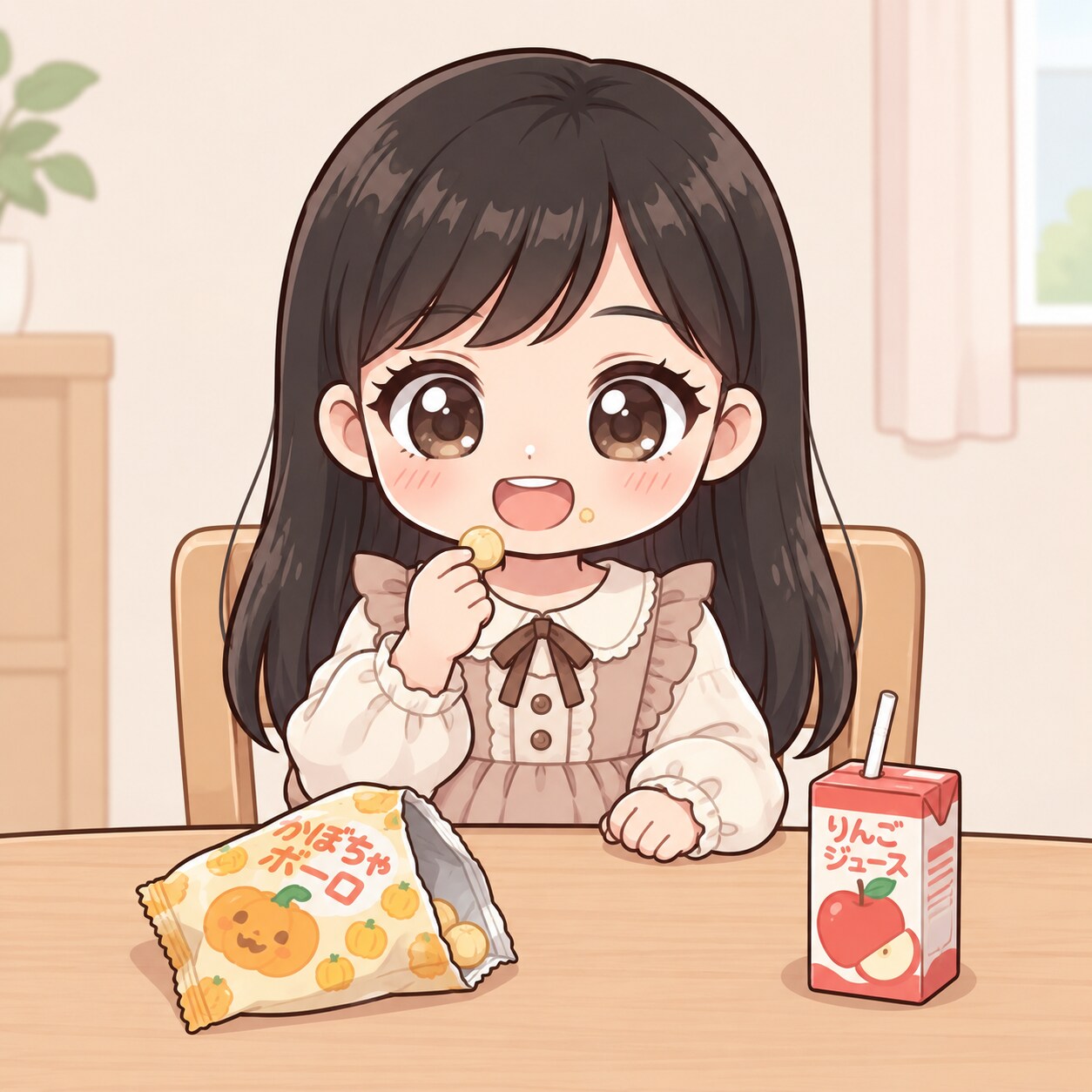 10/6 おやちゅ（ちびちゃん） | の人気AIイラスト・グラビア
