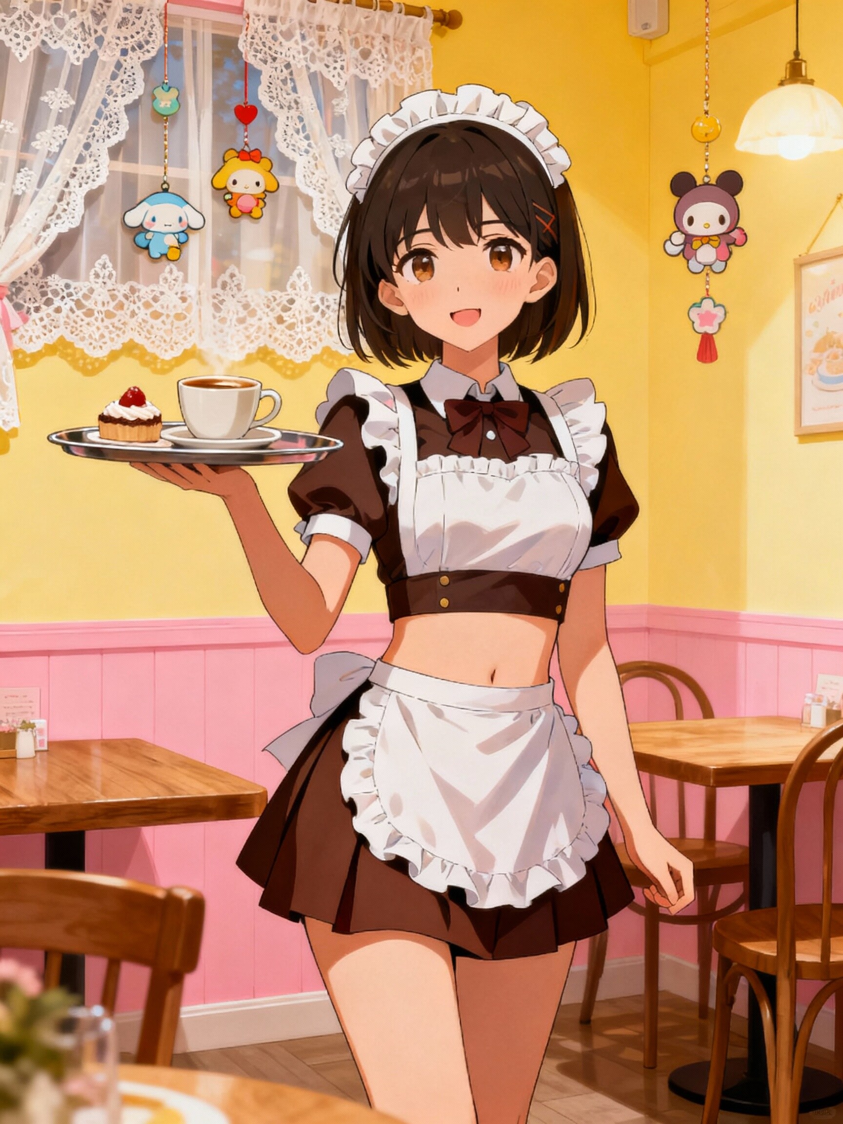 憧れのメイドカフェでアルバイト | の人気AIイラスト・グラビア