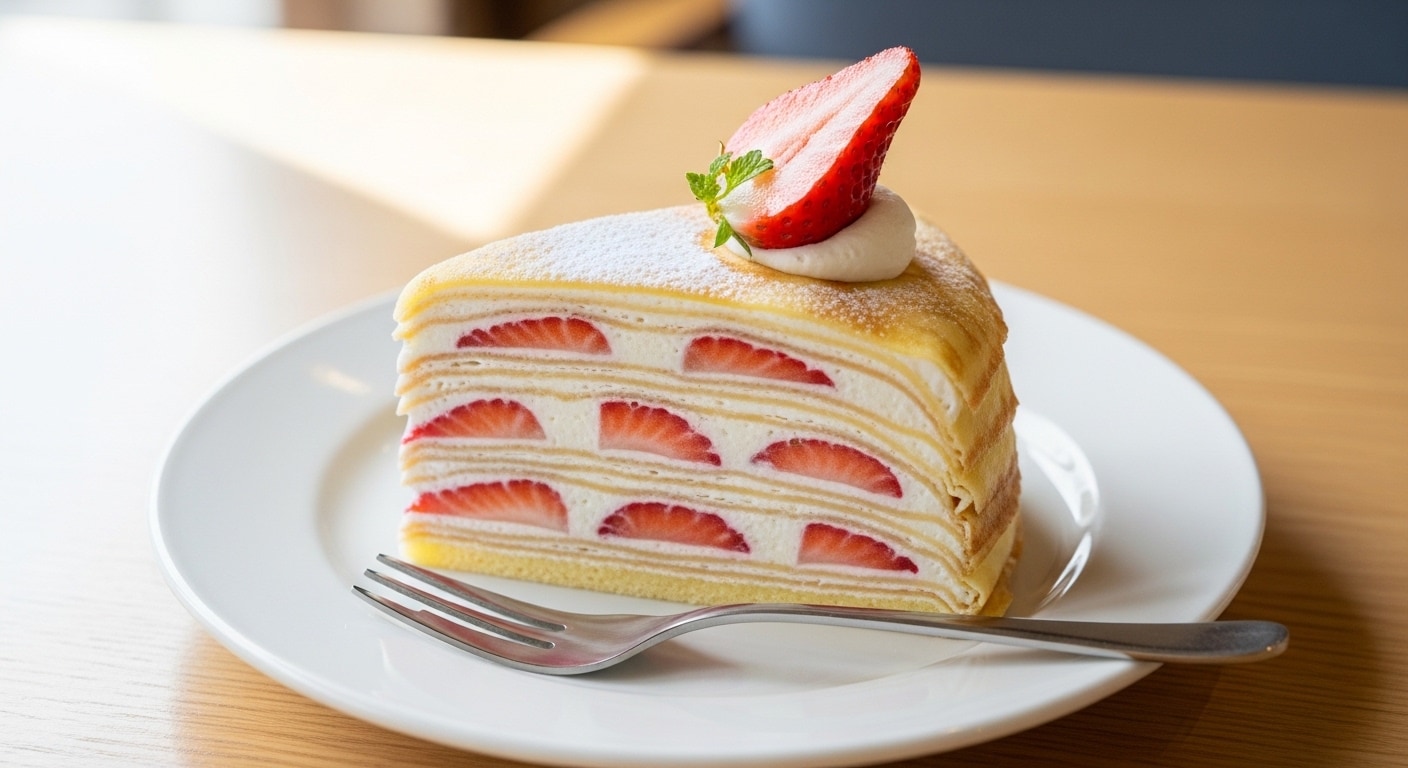 ３月１９日は銀座コージーコーナーミルクレープの日 | の人気AIイラスト・グラビア