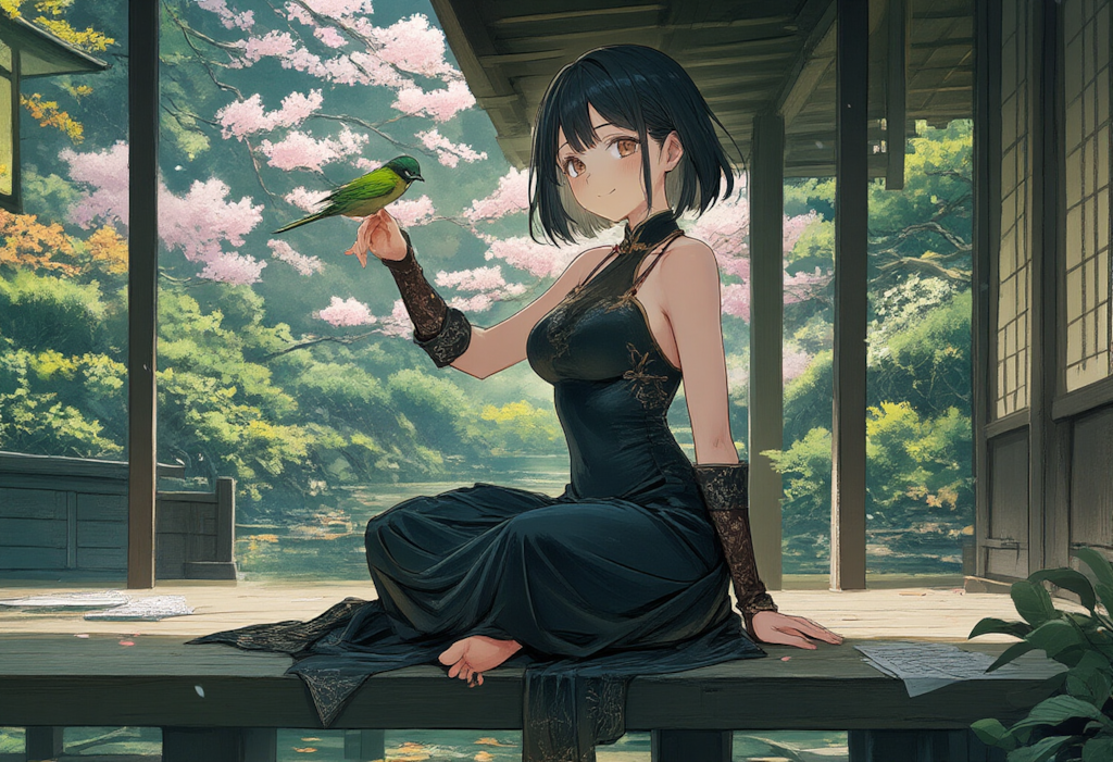 春の心はのどけからまし