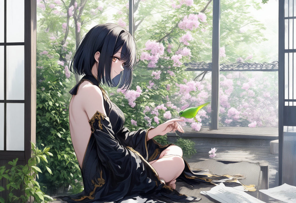 春の心はのどけからまし