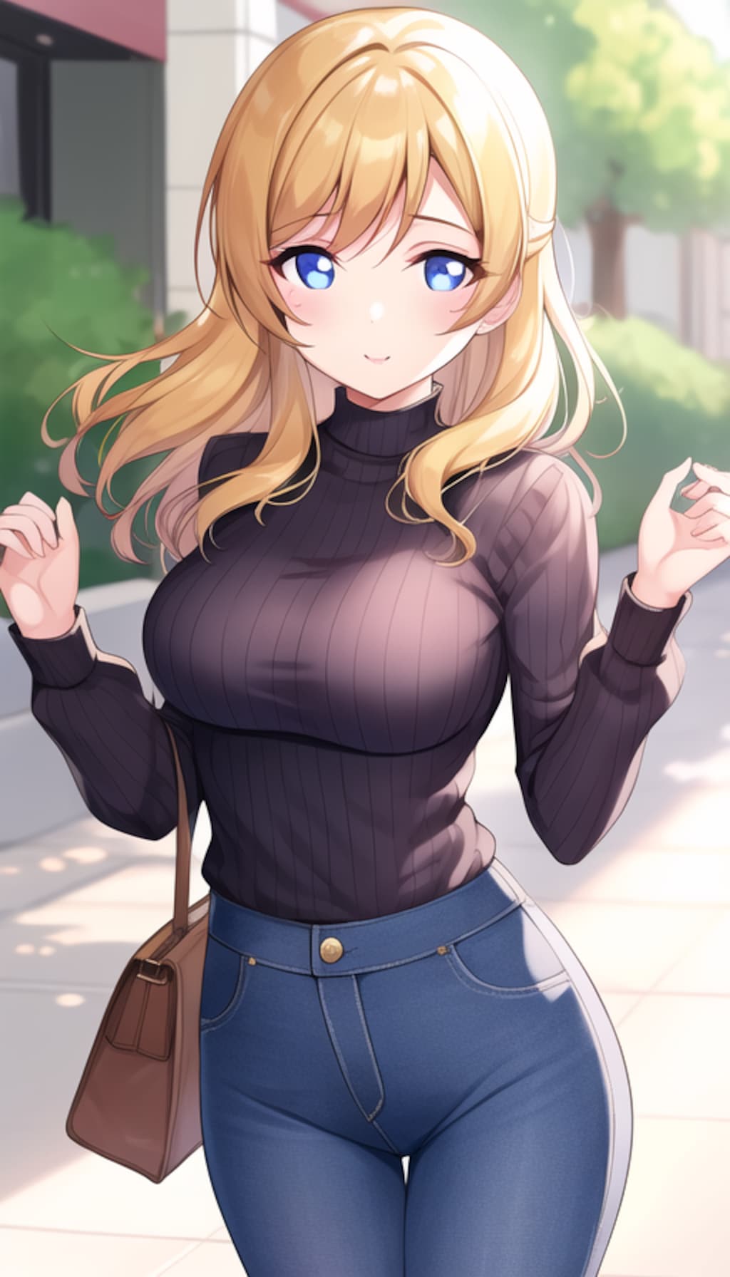 金髪の女の子