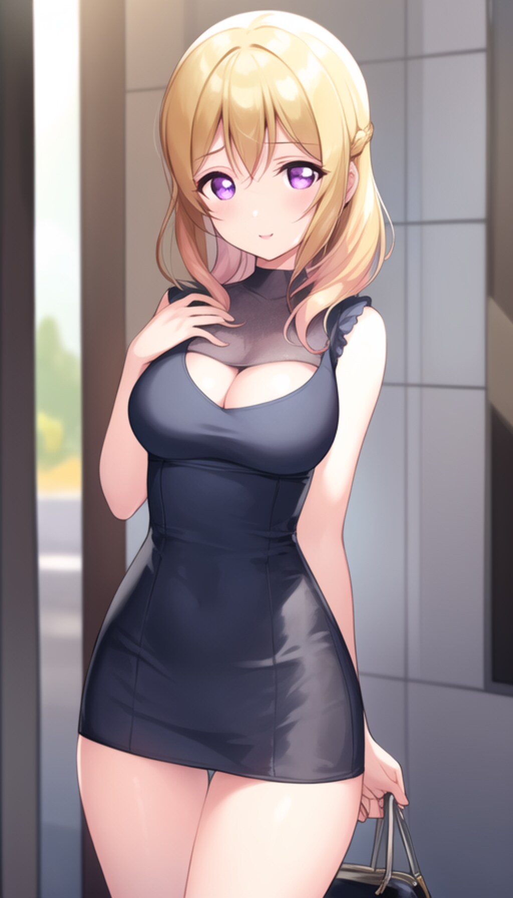 金髪の女の子