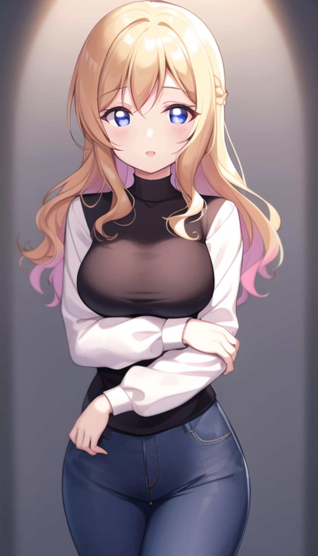 金髪の女の子